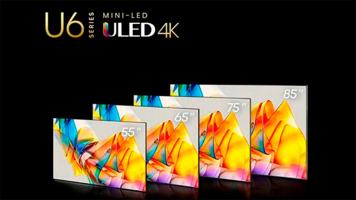 new Hisense ULED televisions U6 series