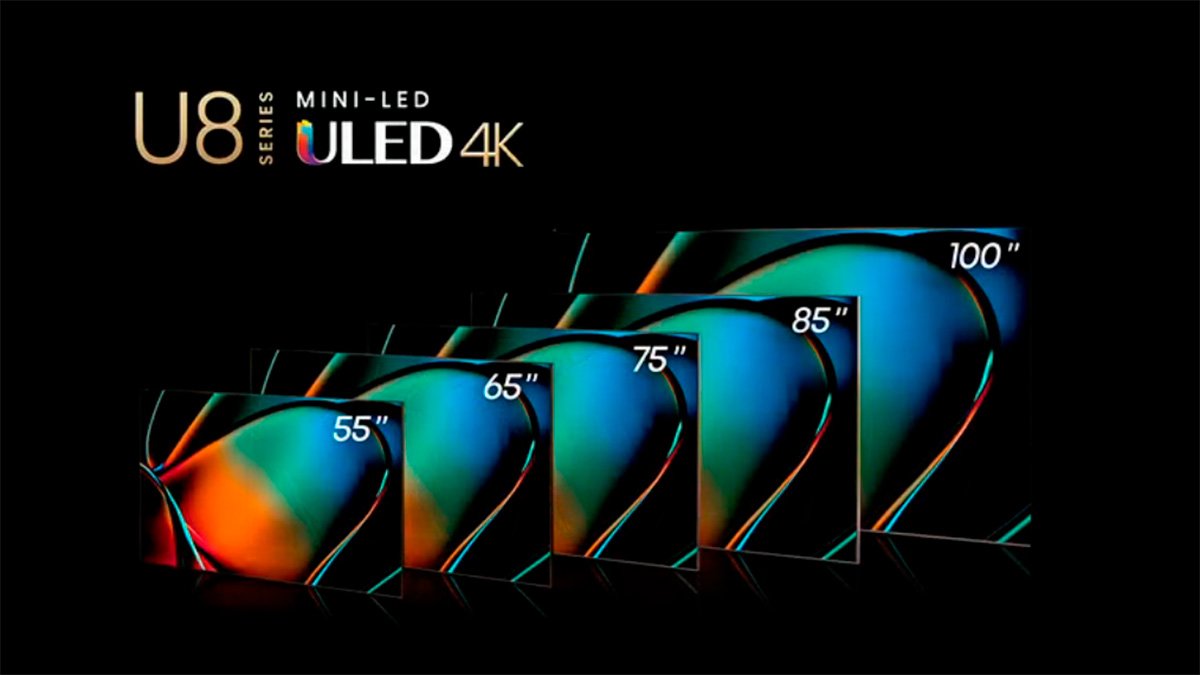 new Hisense ULED televisions U8 series