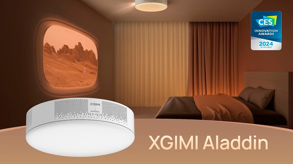 new XGIMI Aladdin projector