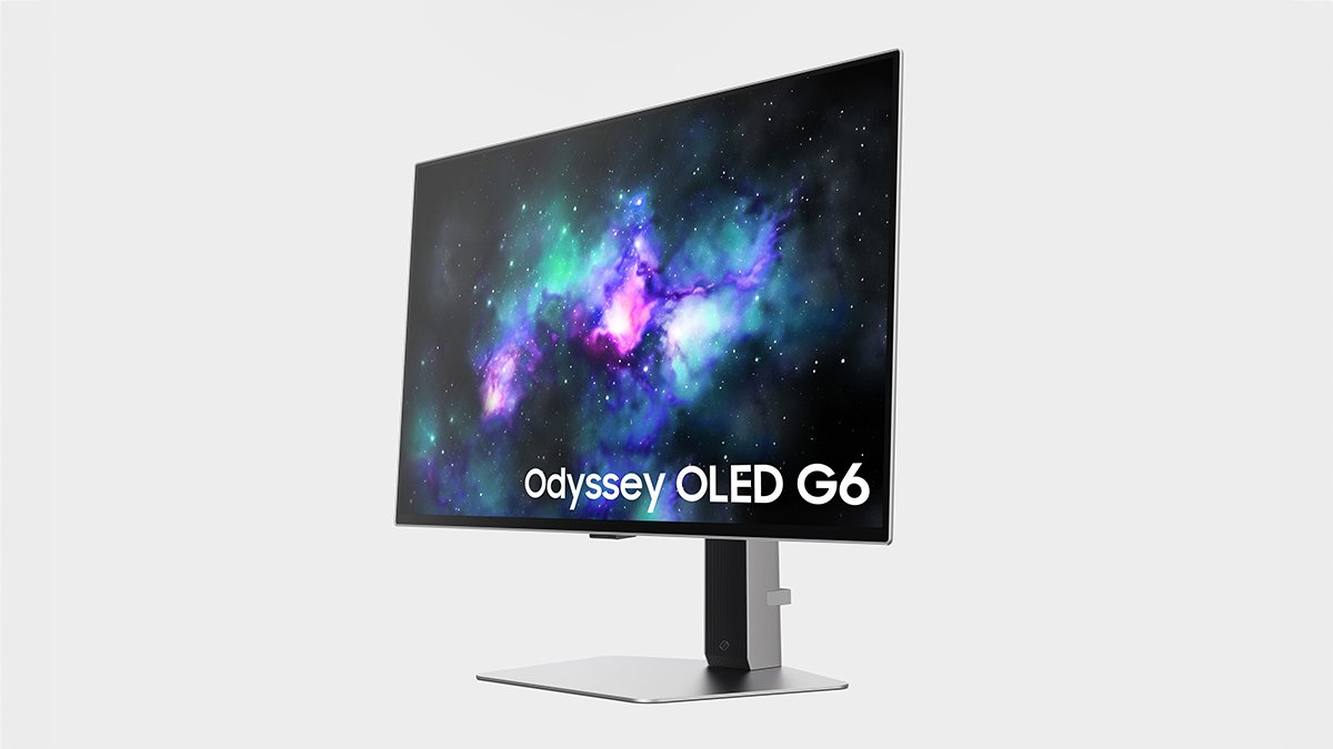 new Odyssey OLED monitors from Samsung vista G6