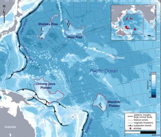 A statement explains that the Pacific tectonic plate has shifted westward along the subduction zones between Japan, New Zealand and Australia. 