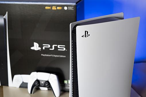 The PlayStation 5.